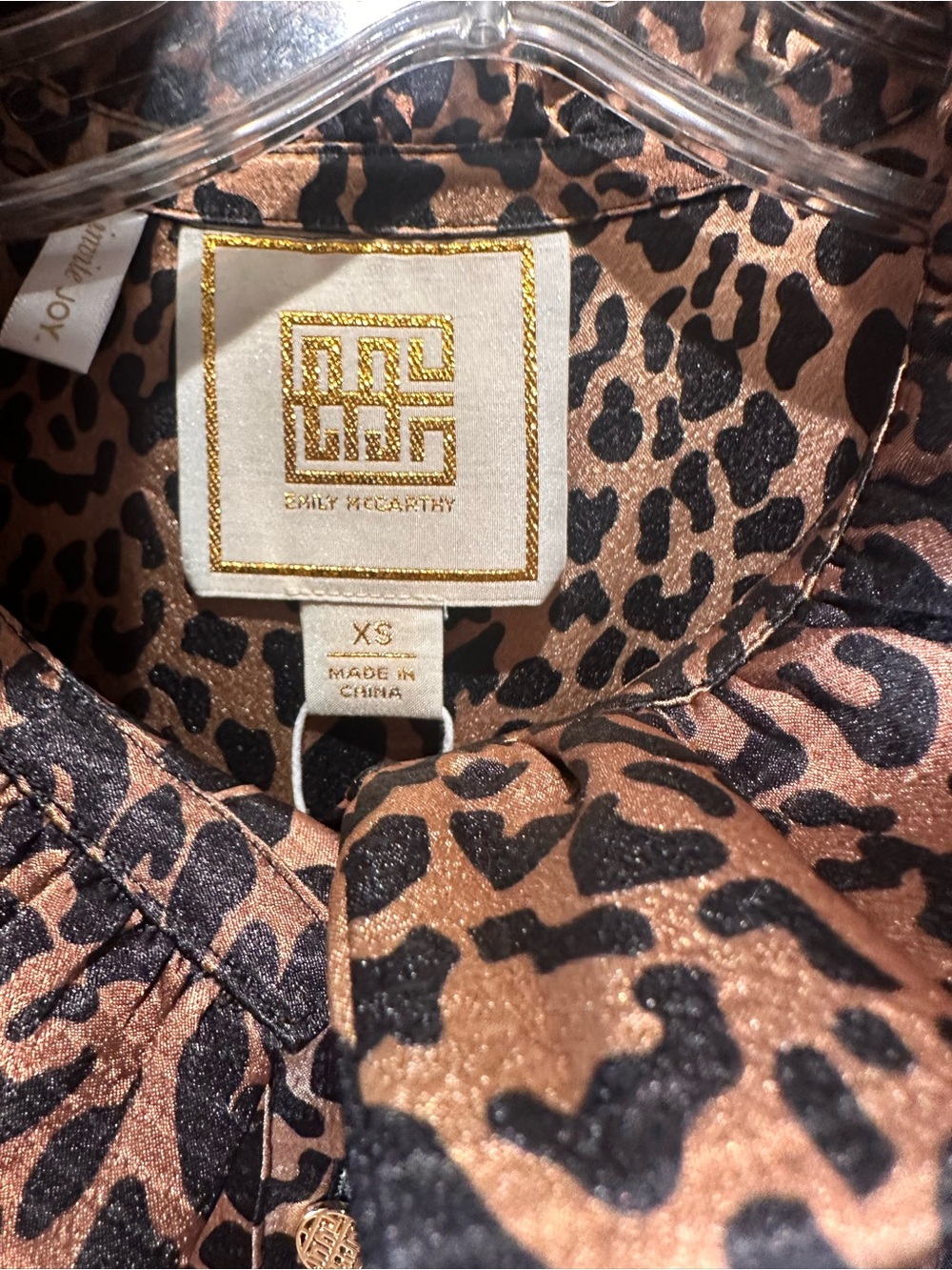 Emily McCarthy NWT Lady Leopard Charlotte Dress - Size XS - Picture 4 of 6